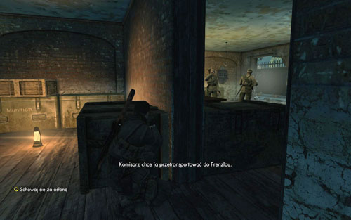 At this point you will find yourself nearly on the square [#1], but considering there are two snipers in the area, your movements are limited - Mission 3 - Kaiser-Friedrich Museum - p. 1 - Walkthrough - Sniper Elite V2 - Game Guide and Walkthrough