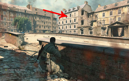 Inside the building on the right you will come across two snipers in the windows - Mission 3 - Kaiser-Friedrich Museum - p. 3 - Walkthrough - Sniper Elite V2 - Game Guide and Walkthrough