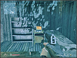 The only one laptop (1) on this level is hidden in the hut of the village located slightly off the beaten track, on the hill, to the east of the shack you have to get to at the end of this mission - Chapter 9 - Steal From Under Their Noses - Intel data - Sniper: Ghost Warrior - Game Guide and Walkthrough