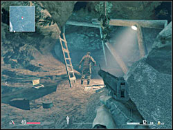 The first laptop (1) is located in the caves - you'll get to these caves shortly after starting this mission - Chapter 15 - The Showdown - Intel data - Sniper: Ghost Warrior - Game Guide and Walkthrough