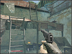 You'll obtain the first laptop (1) right in the beginning of a gameplay - it is located under the ladders, which you use to climb to the roof of the building - Chapter 13 - A Marksman At His Best - Intel data - Sniper: Ghost Warrior - Game Guide and Walkthrough