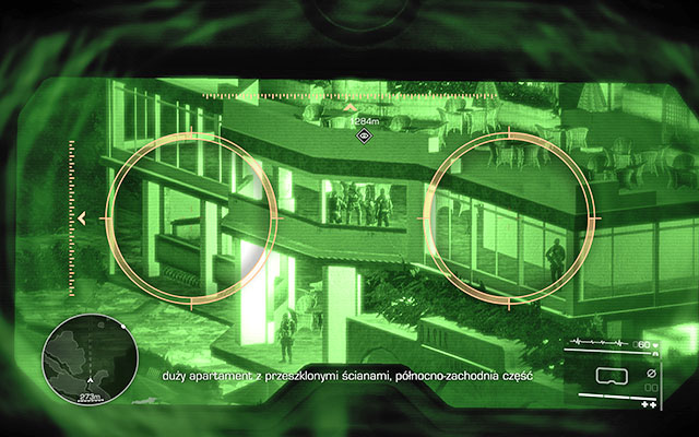 Your task is locating the prisoner - start sweeping the area with the scope - Locate the prisoner - Act 1 - From Out of Nowhere - Sniper: Ghost Warrior 2 - Game Guide and Walkthrough