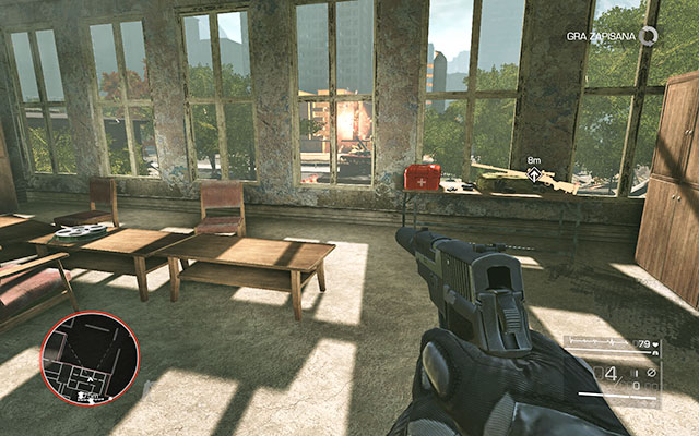 On a table in the room where you will find the sniper rifle - Ghost of Sarajevo - Secrets - act 2 - Sniper: Ghost Warrior 2 - Game Guide and Walkthrough