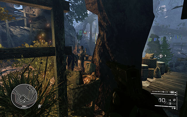 In a basket at the small camp where one of the soldiers is lying in bed - Burning Bridges - Secrets - act 3 - Sniper: Ghost Warrior 2 - Game Guide and Walkthrough