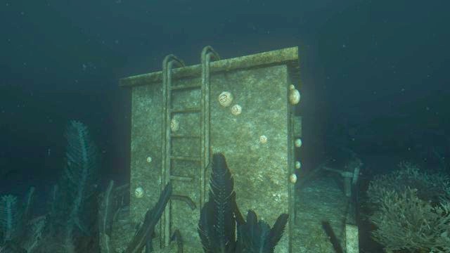 Hide behind the terrain obstacle and wait for the enemy to move away. - 05 - Ocean depths - Walkthrough - SOMA - Game Guide and Walkthrough