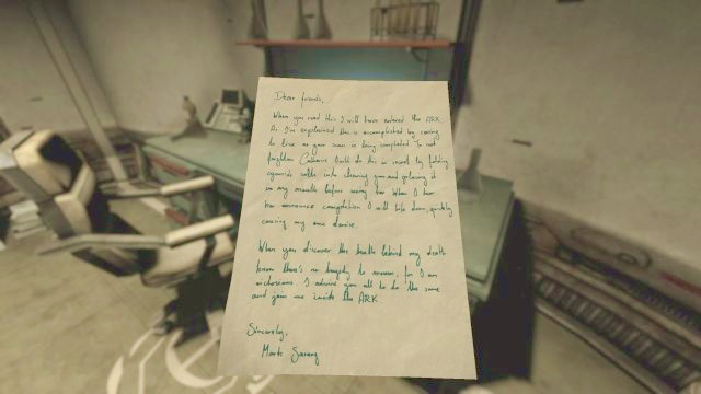 There are a lot of notes such as this one in the area. - 12 - Theta station - Walkthrough - SOMA - Game Guide and Walkthrough