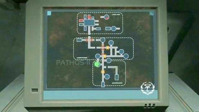 The map of the location - its quite useless to be honest. - 19 - Tau station - Walkthrough - SOMA - Game Guide and Walkthrough