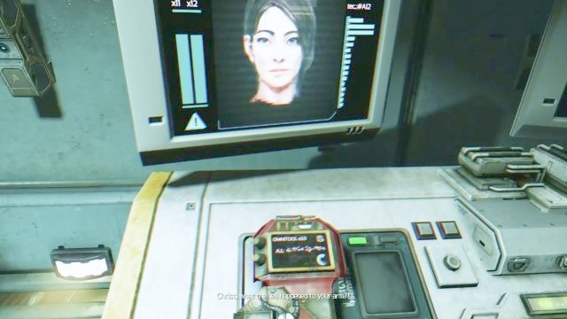 Catherine will be quite shocked about your arm... - 21 - Phi station - Walkthrough - SOMA - Game Guide and Walkthrough