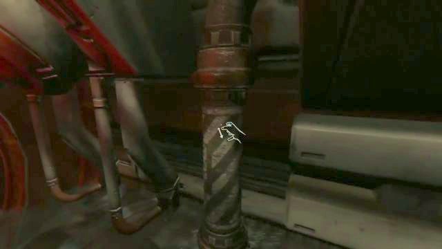 One of the pipes you must open. - 19 - Tau station - Riddles and puzzles - SOMA - Game Guide and Walkthrough