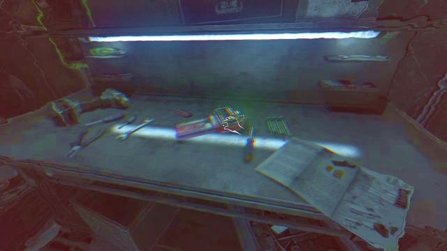 Omnitool lying on the table. - 03 - Awakening - Collectibles - SOMA - Game Guide and Walkthrough