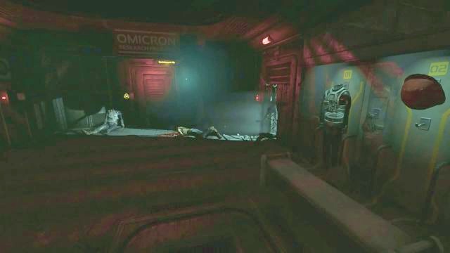 You can perform Data Buffer on the corpses. - 16 - Omicron station - Collectibles - SOMA - Game Guide and Walkthrough