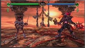 Opponents: Nightmare (HP Drain B, Soul Gauge Recovery B, Nullify Ring Out S) - Amy - Story - Soul Calibur IV - Game Guide and Walkthrough