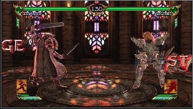 Opponents: Siegfried (Shave Damage B), Nightmare (HP Drain B), Taki (Step Speed Up) - Cervantes - Story - Soul Calibur IV - Game Guide and Walkthrough