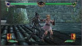 Opponents: Hilde (Strenghten Vertical), Gerhilde (Nullify Ring Out B) - Sophitia - Story - Soul Calibur IV - Game Guide and Walkthrough