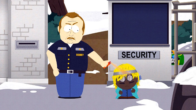You cannot walk past the guard - Call the Banners part 1 Token - Walkthrough - South Park: The Stick of Truth - Game Guide and Walkthrough
