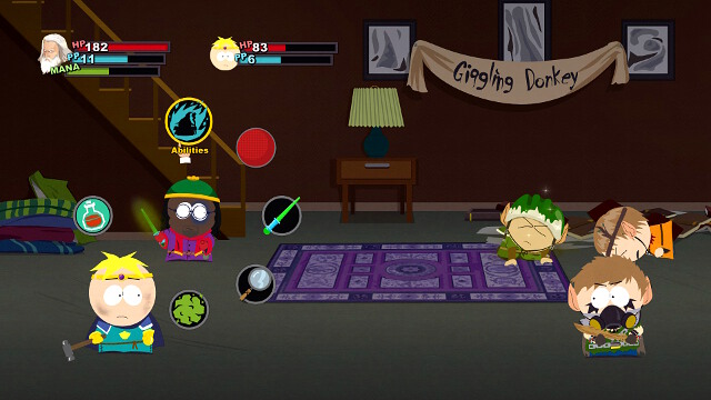 A fight the elves who are guarding the stairs - The Bard - Walkthrough - South Park: The Stick of Truth - Game Guide and Walkthrough