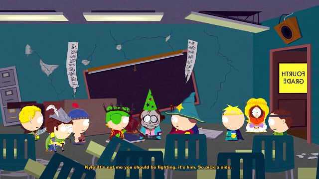 Choose where to put your loyalty - Attack the School - Walkthrough - South Park: The Stick of Truth - Game Guide and Walkthrough
