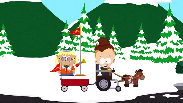 Timmy can drive you around the whole town for free - Miscellaneous - Side quests - South Park: The Stick of Truth - Game Guide and Walkthrough