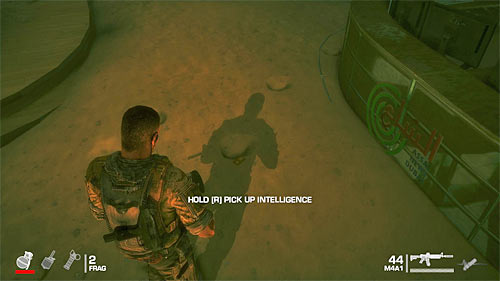 Go towards the room visible in distance and watch out for enemies who will appear inside - Chapter II - The Dune - p. 1 - Game Walkthrough - Spec Ops: The Line - Game Guide and Walkthrough