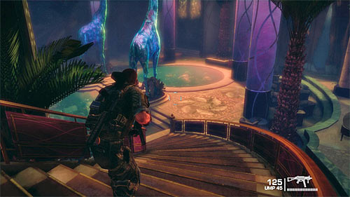 Go down the stairs to the main hall - Chapter VII - The Battle - Game Walkthrough - Spec Ops: The Line - Game Guide and Walkthrough