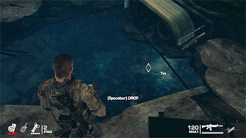 Before you leave this place, it would be good to explore the container, from which some enemies came running previously, because you can find there grenade crate - Chapter VI - The Pit - p. 2 - Game Walkthrough - Spec Ops: The Line - Game Guide and Walkthrough