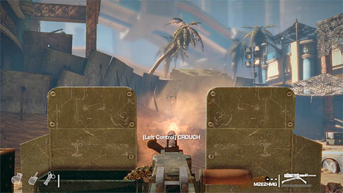It is worth noting that you can also destroy the wall where some of enemies are appearing by (screen above), so they will be buried with sand - Chapter VII - The Battle - Game Walkthrough - Spec Ops: The Line - Game Guide and Walkthrough