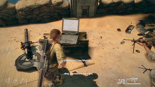 Look around the starting place for a grenade crate and then head to the stairs visible in a distance - Chapter VIII - The Gate - Game Walkthrough - Spec Ops: The Line - Game Guide and Walkthrough