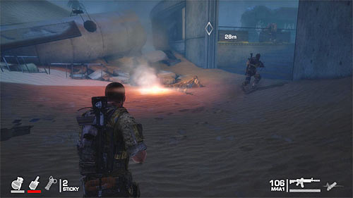 Get interested also in a grenade crate especially that soon they can be very useful - Chapter X - Riggs - Game Walkthrough - Spec Ops: The Line - Game Guide and Walkthrough