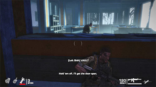 Your current target is the room, from which you can see an entrance to the coliseum - Chapter X - Riggs - Game Walkthrough - Spec Ops: The Line - Game Guide and Walkthrough