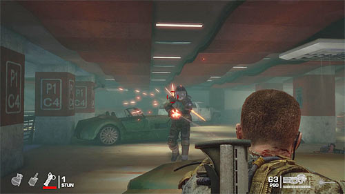During battles fought in the underground parking lot, you have to particularly watch out for two threats - Chapter X - Riggs - Game Walkthrough - Spec Ops: The Line - Game Guide and Walkthrough