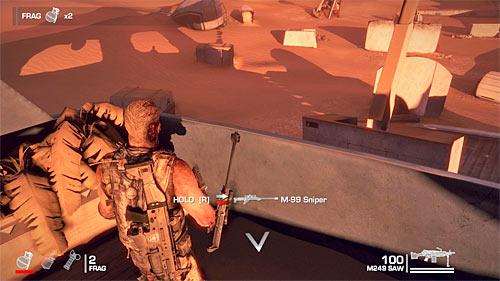 After securing the lower part of the yacht, choose stairs leading up - prepare to eliminate at least one additional opponent - Chapter XIII - Adams - p. 1 - Game Walkthrough - Spec Ops: The Line - Game Guide and Walkthrough