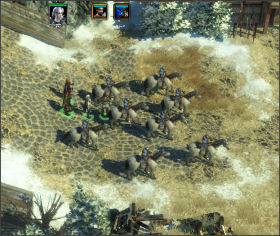 Now you command a group of mounted crossbowmen - Norimar (3) - Chapter: Nightsong and the Message for the King - Spellforce 2: Shadow Wars - Game Guide and Walkthrough