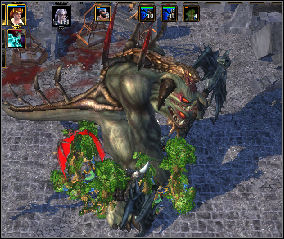 Standing next to the Galgalath, even Treants looks like midgets - Iron Fields - Chapter: Rescue for the Iron Fields - Spellforce 2: Shadow Wars - Game Guide and Walkthrough