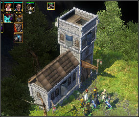 You can find the Grey Residence in the East outskirts of the map, to the North from the Connach - The Shadow Ring - Chapter: The Shadow Ring - Spellforce 2: Shadow Wars - Game Guide and Walkthrough