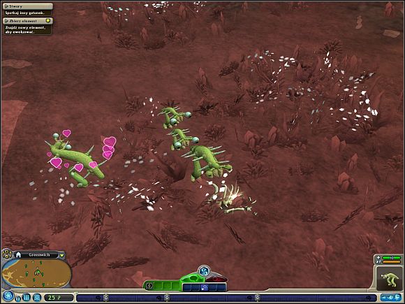 First of all - food - First decisions and basic informations - Creature Stage - Spore - Game Guide and Walkthrough