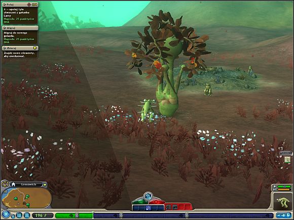 Carnivore lives a tougher life, than his herbivorous friend - Different types of food - Creature Stage - Spore - Game Guide and Walkthrough