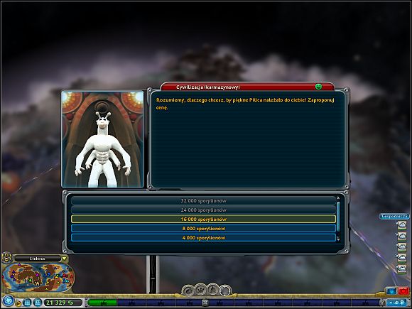 You can negotiate it's price - but watch out - City conquest - Civilisation Stage - Spore - Game Guide and Walkthrough
