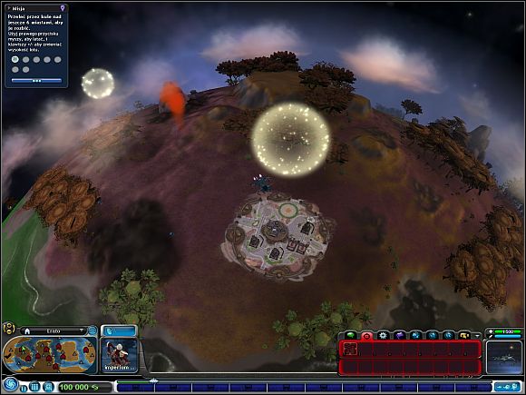 In the right bottom part of the screen there is a view on a toolbox - The beginning - Space stage - Spore - Game Guide and Walkthrough