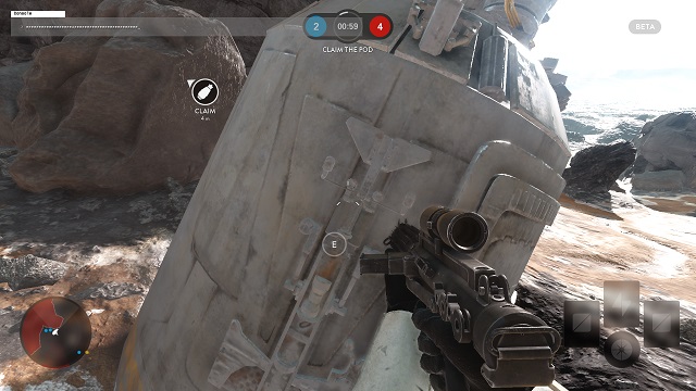 Drop zone is very dynamic action - Drop Zone - Game modes - Star Wars: Battlefront - Game Guide and Walkthrough