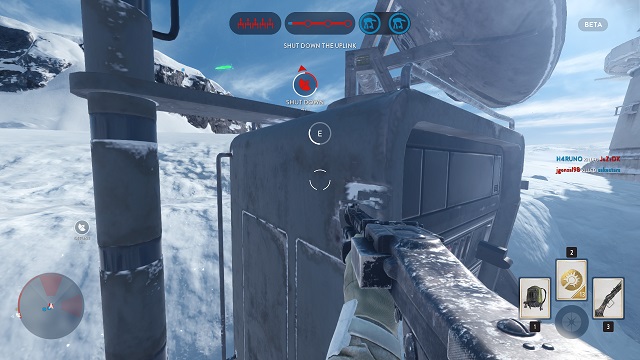 Taking control of the transmitter - AT-AT Assault - Game modes - Star Wars: Battlefront - Game Guide and Walkthrough