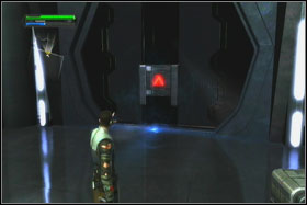 When you jump on a tail of the destroyed shuttle, you will be able to jump on a higher ramp - Mission 01: TIE Fighter Factory - part 1 - Walkthrough - Star Wars: The Force Unleashed - Game Guide and Walkthrough