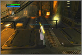 To destroy capsules, burn them with Force Lightning - Mission 04: The Empirical - Walkthrough - Star Wars: The Force Unleashed - Game Guide and Walkthrough