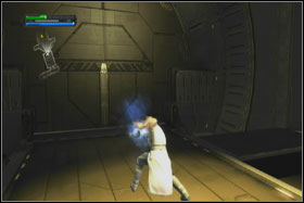 Kill the stormtroopers while maneuvering between generators and simultaneously hit the Purge Trooper with Lightning - Mission 04: The Empirical - Walkthrough - Star Wars: The Force Unleashed - Game Guide and Walkthrough