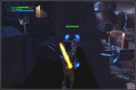 Go straight - Mission 06: Imperial Kashyyyk - part 1 - Walkthrough - Star Wars: The Force Unleashed - Game Guide and Walkthrough