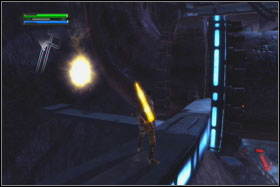 At this time, go right - Mission 06: Imperial Kashyyyk - part 1 - Walkthrough - Star Wars: The Force Unleashed - Game Guide and Walkthrough