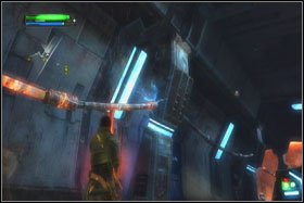 The prison corridor is full of the prisoners - Mission 06: Imperial Kashyyyk - part 2 - Walkthrough - Star Wars: The Force Unleashed - Game Guide and Walkthrough