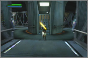 Last of the holocrons from this area can be found during return from one of the remaining machines in direction of the complex's center - Mission 07: Imperial Felucia - part 2 - Walkthrough - Star Wars: The Force Unleashed - Game Guide and Walkthrough