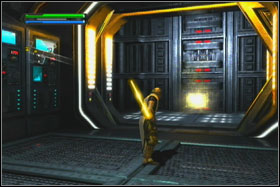 Behind two another bulkheads you find additional holocrons - Mission 09: Death Star - part 1 - Walkthrough - Star Wars: The Force Unleashed - Game Guide and Walkthrough