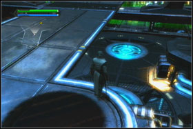 When you go out from the tube, you will reach the big room, where all rays meet and unite in one big stream of energy, which is capable to destroy whole planet - Mission 09: Death Star - part 2 - Walkthrough - Star Wars: The Force Unleashed - Game Guide and Walkthrough