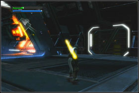 Kill all Jumpstormtroopers on the top level - Mission 09: Death Star - part 2 - Walkthrough - Star Wars: The Force Unleashed - Game Guide and Walkthrough